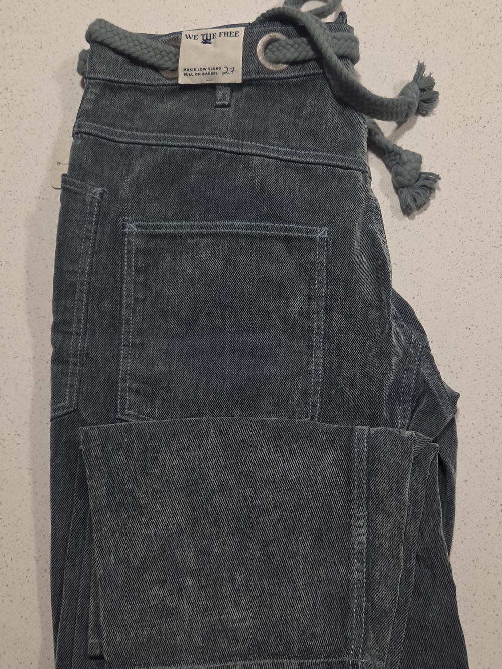 Free People Moxie Barrel Jeans - Picture 3 of 5